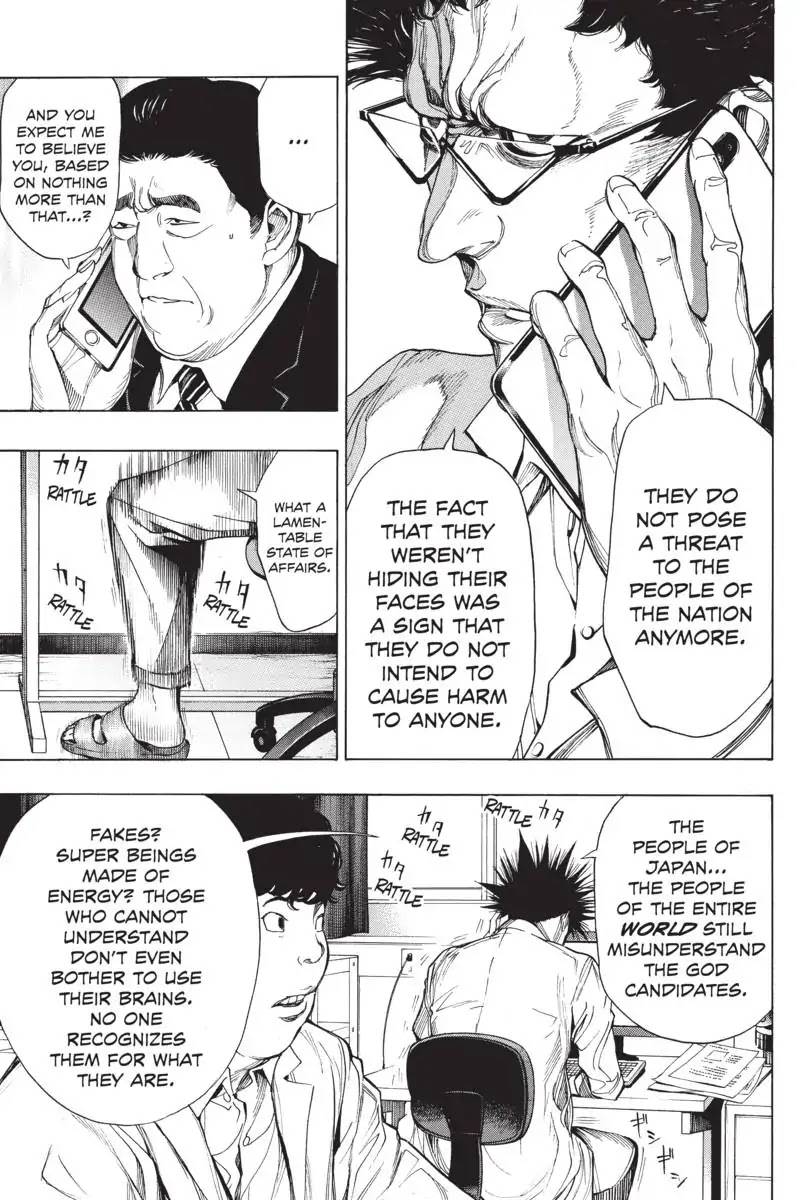 Platina End Chapter 37 page 38 - Chapter 37: Conditions for Contact