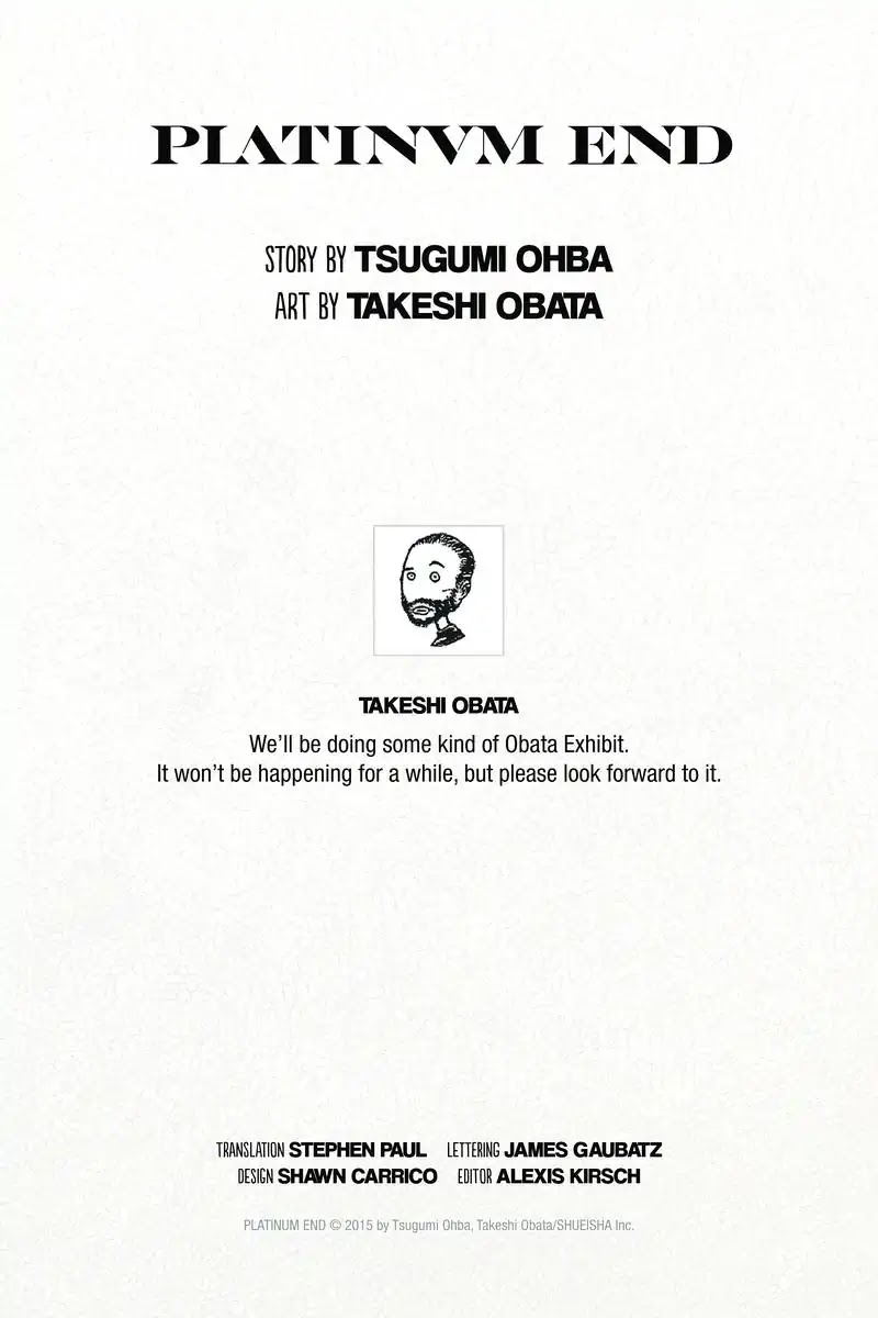 Platina End Chapter 37 page 40 - Chapter 37: Conditions for Contact