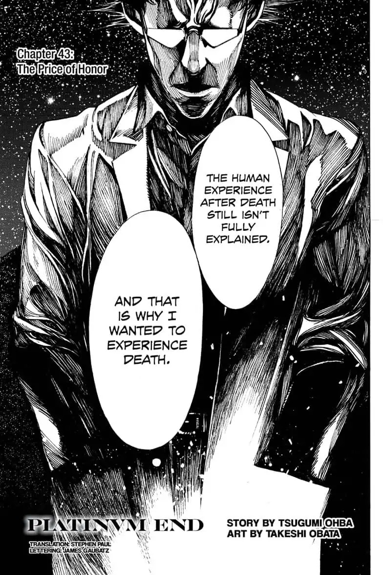 Platina End Chapter 43 page 1 - Chapter 43: The Price of Honor