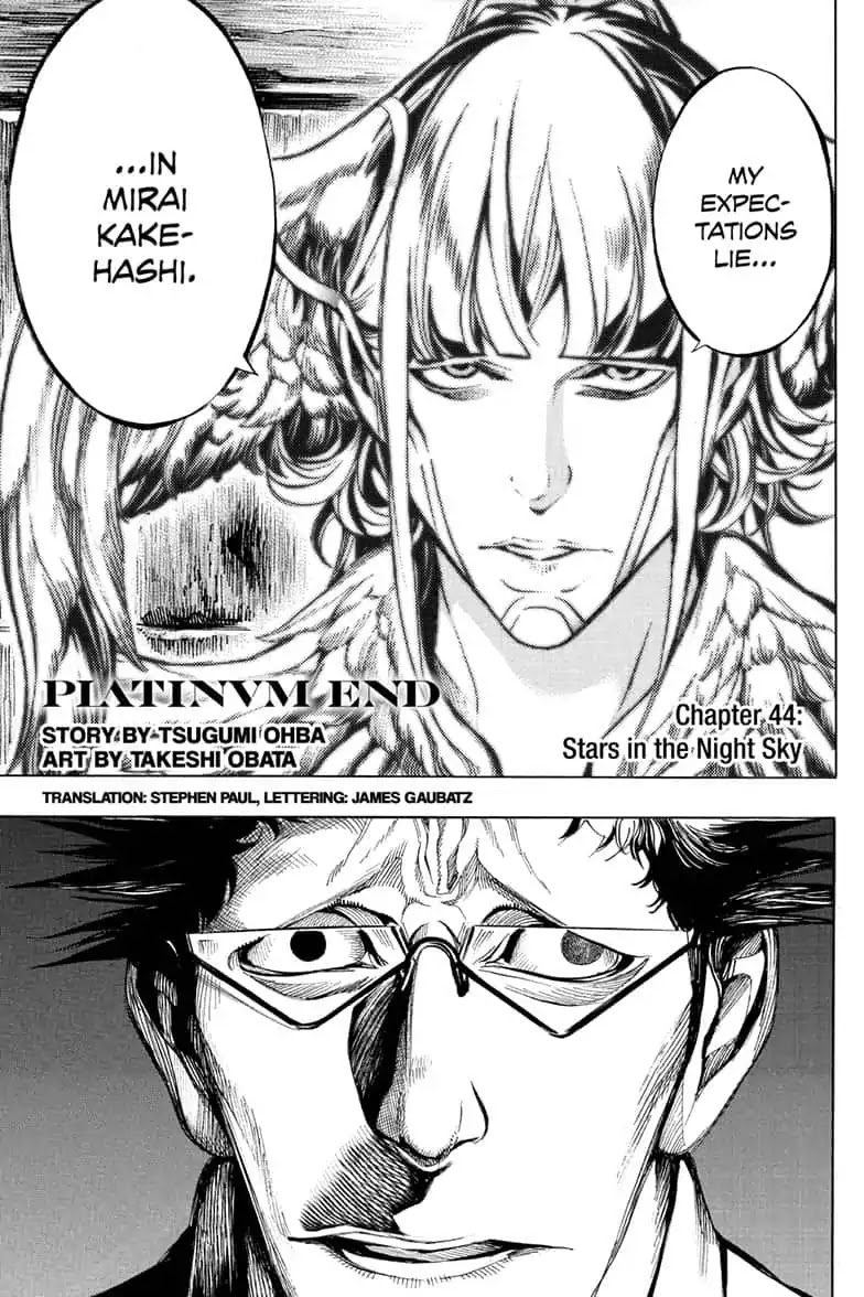 Platina End Chapter 44 page 1 - Chapter 44: Stars in the Night Sky