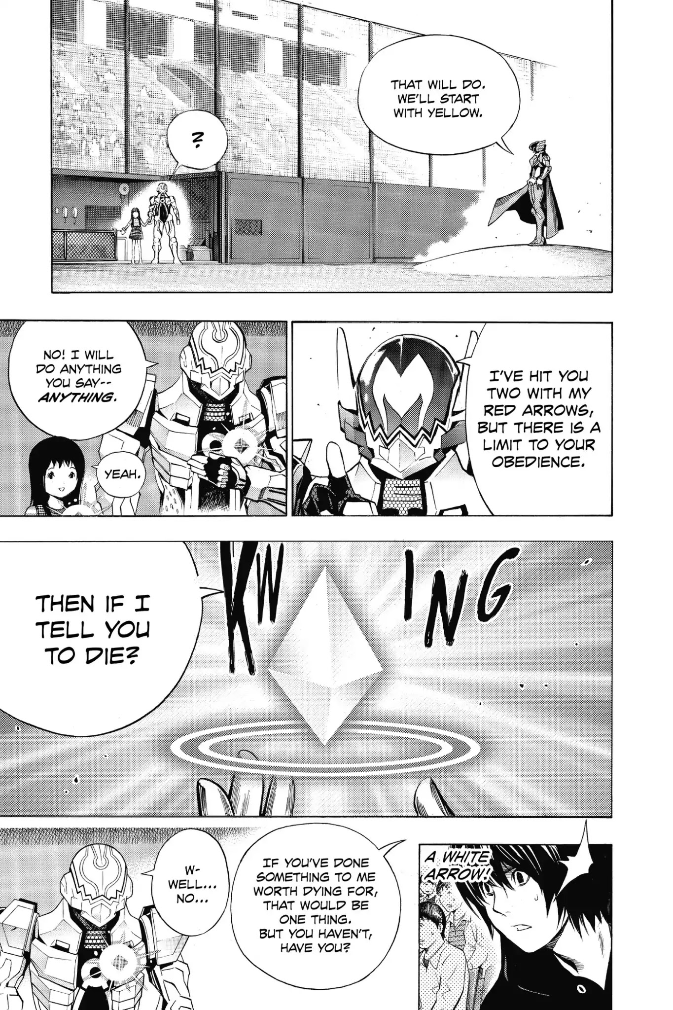 Platina End Chapter 6 page 11 - Chapter 6: Vol.2 #6: A Secret Chat