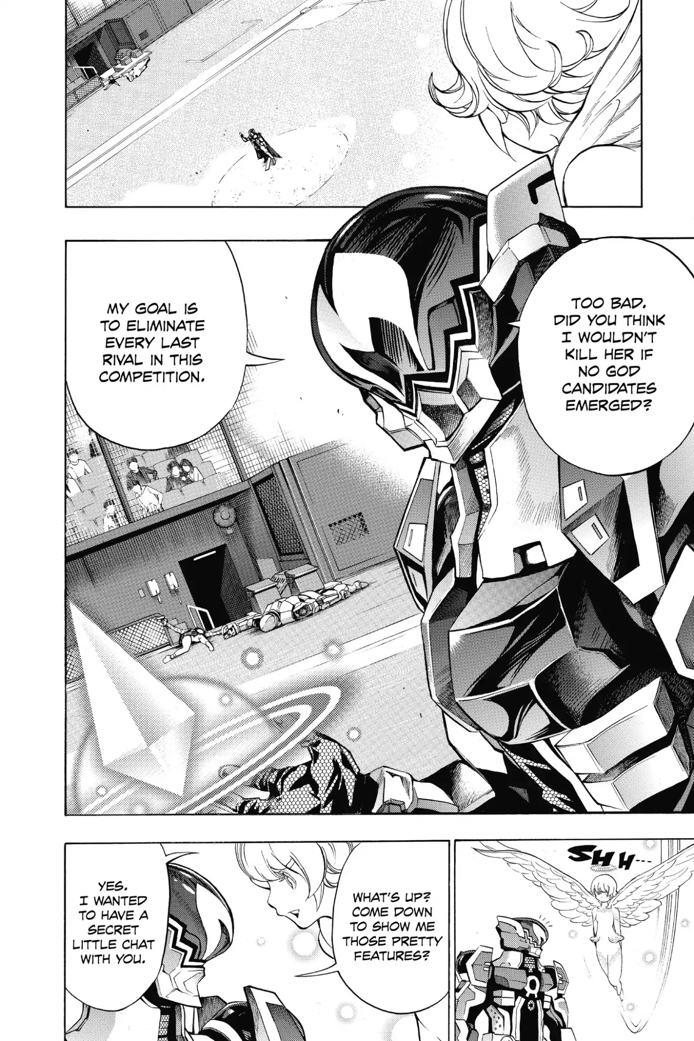 Platina End Chapter 6 page 32 - Chapter 6: Vol.2 #6: A Secret Chat