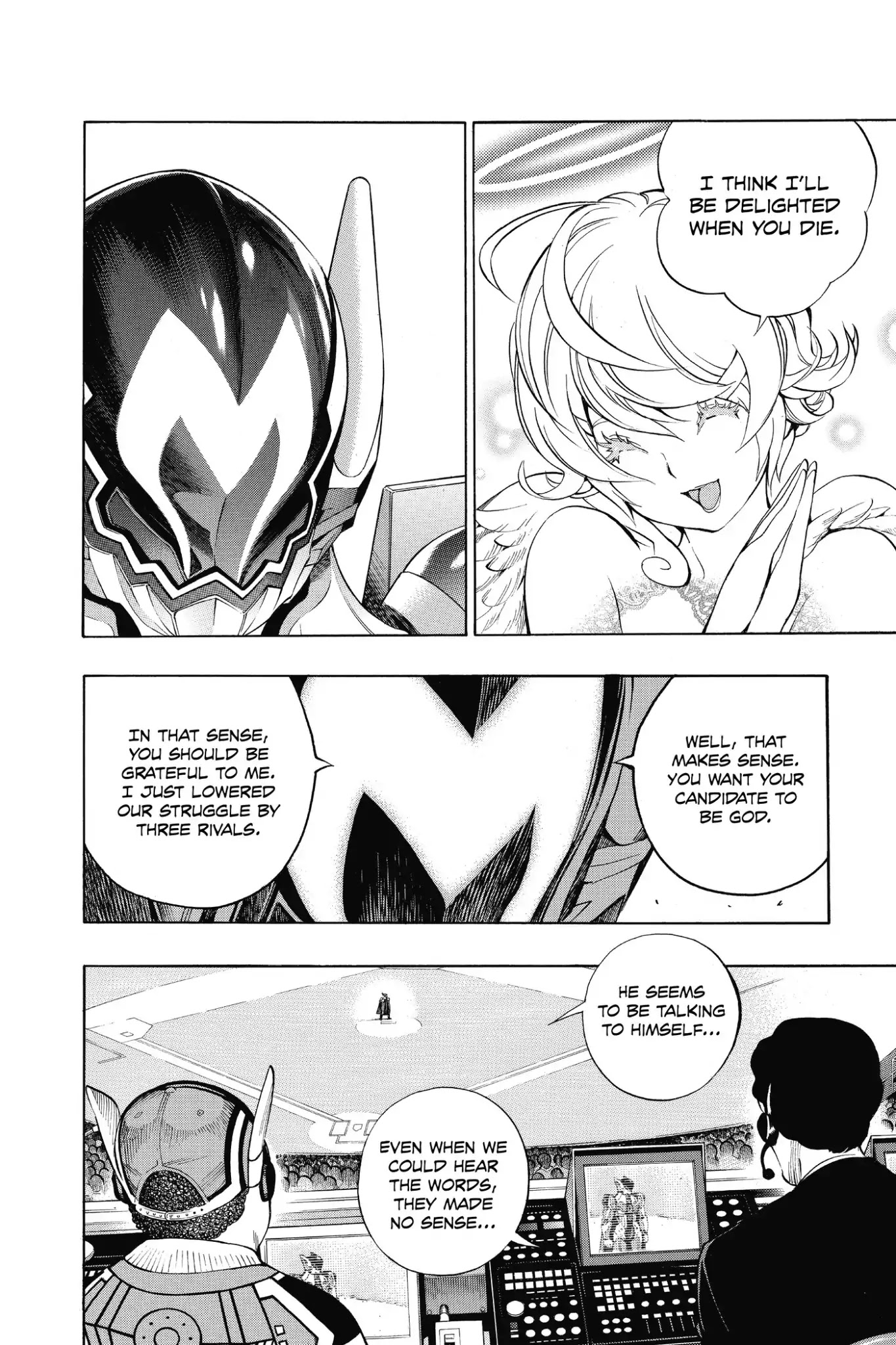 Platina End Chapter 6 page 34 - Chapter 6: Vol.2 #6: A Secret Chat