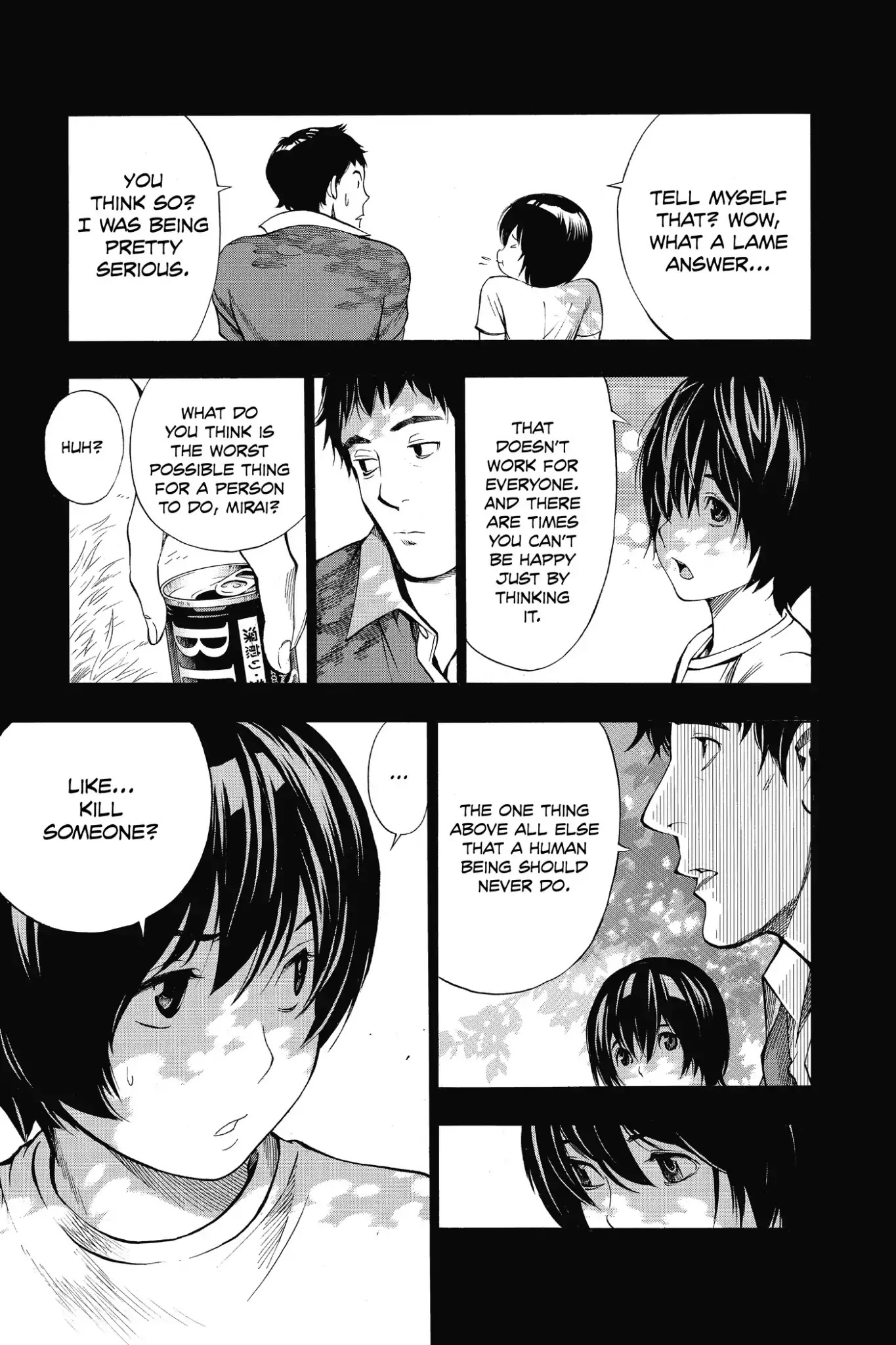 Platina End Chapter 6 page 55 - Chapter 6: Vol.2 #6: A Secret Chat