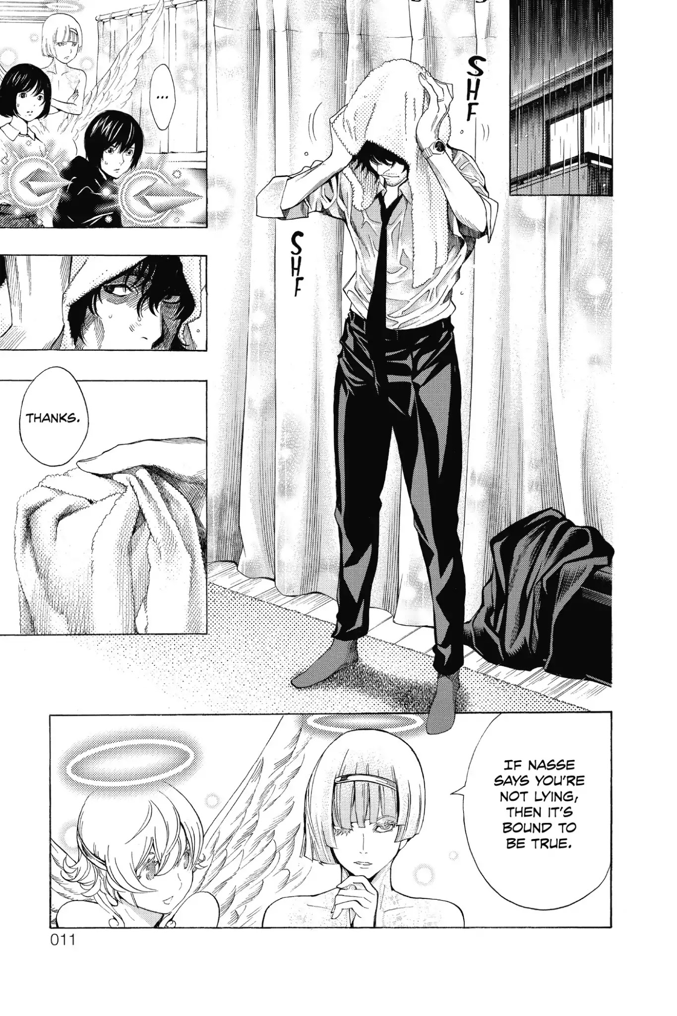 Platina End Chapter 7 page 12 - Chapter 7: Vol.3 #7: Death Sentence