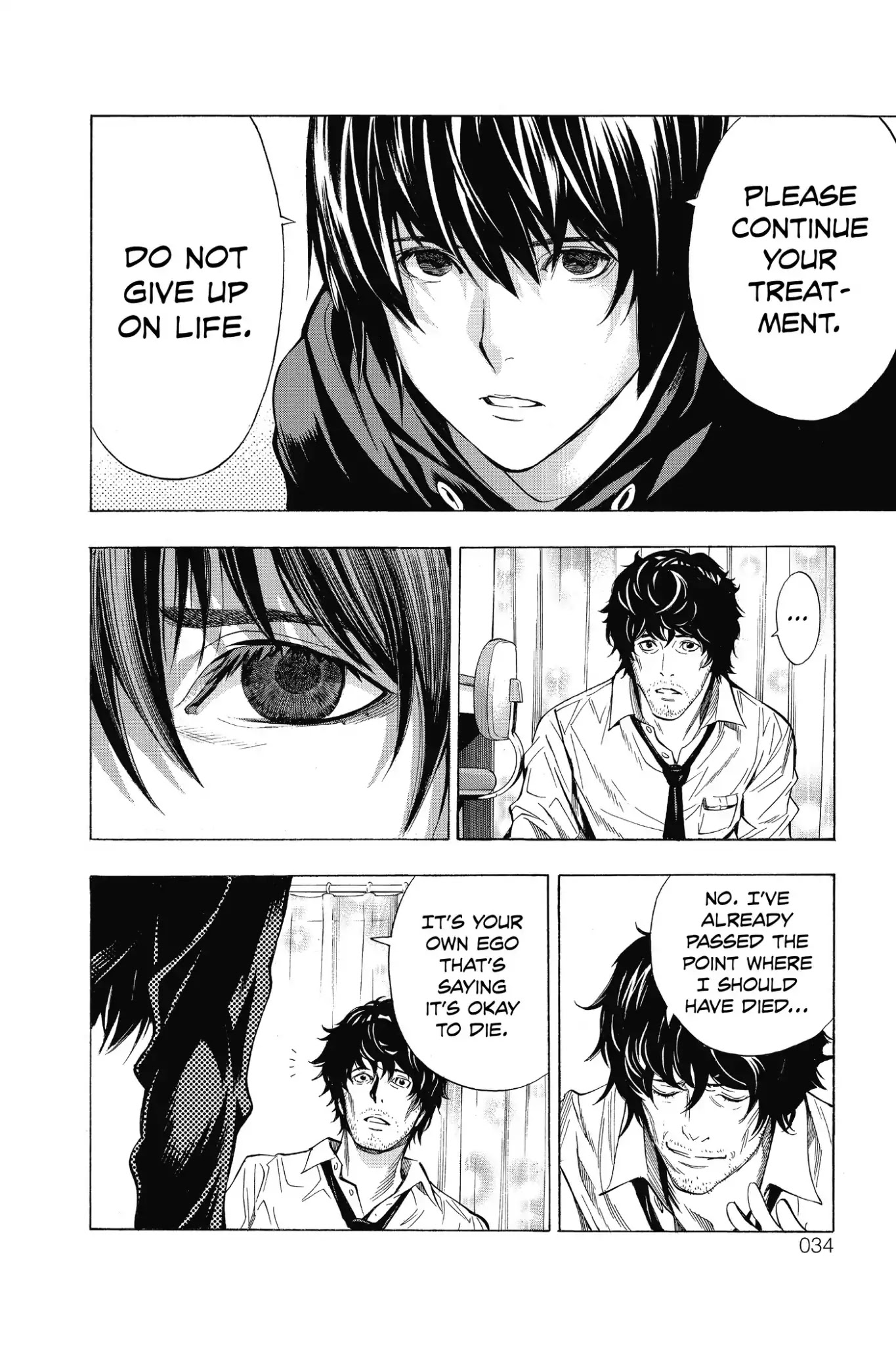 Platina End Chapter 7 page 35 - Chapter 7: Vol.3 #7: Death Sentence