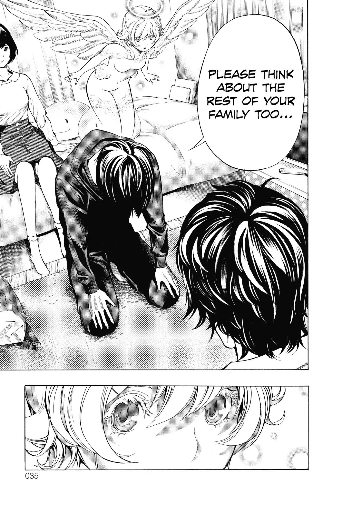 Platina End Chapter 7 page 36 - Chapter 7: Vol.3 #7: Death Sentence