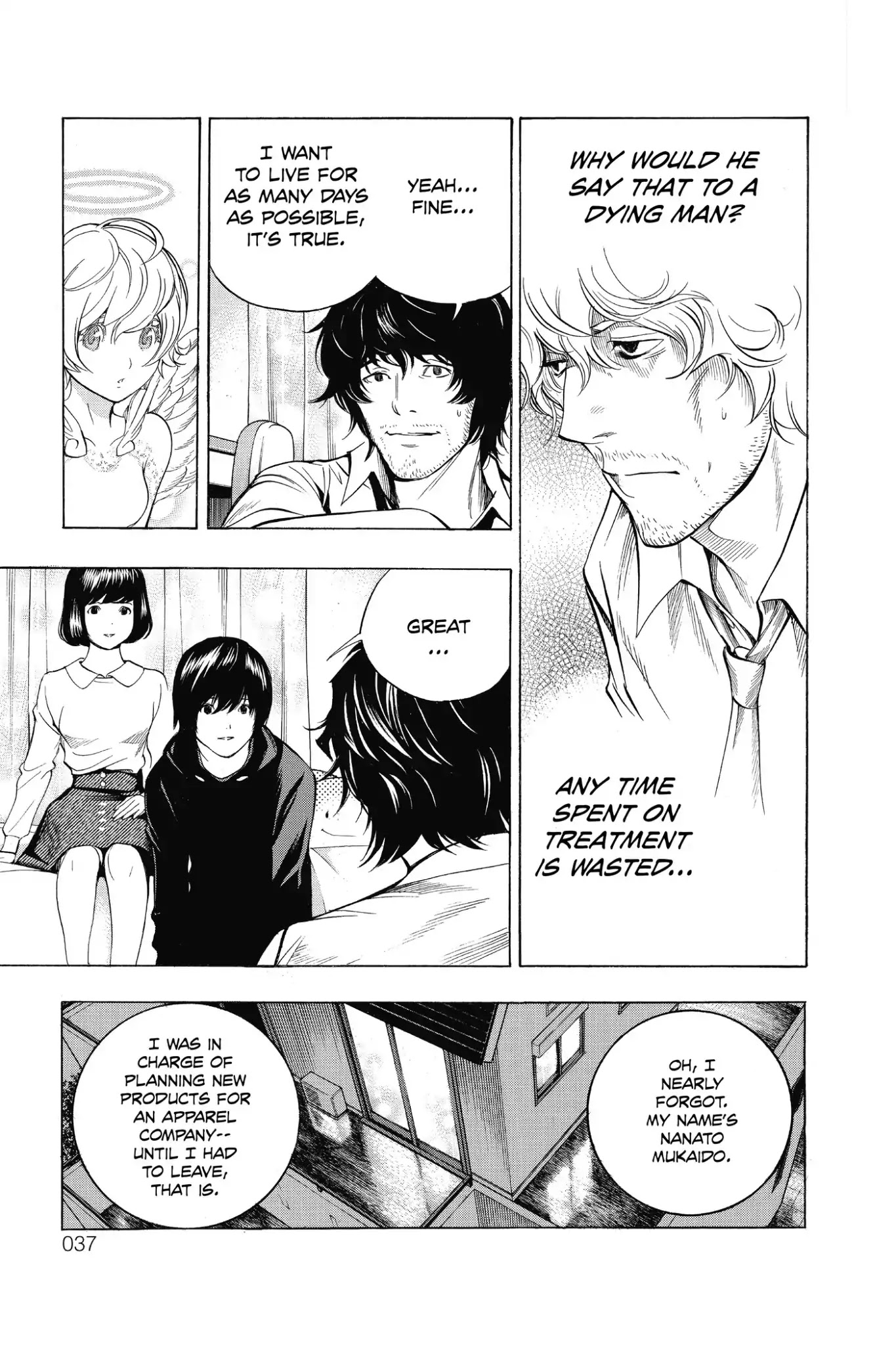 Platina End Chapter 7 page 38 - Chapter 7: Vol.3 #7: Death Sentence