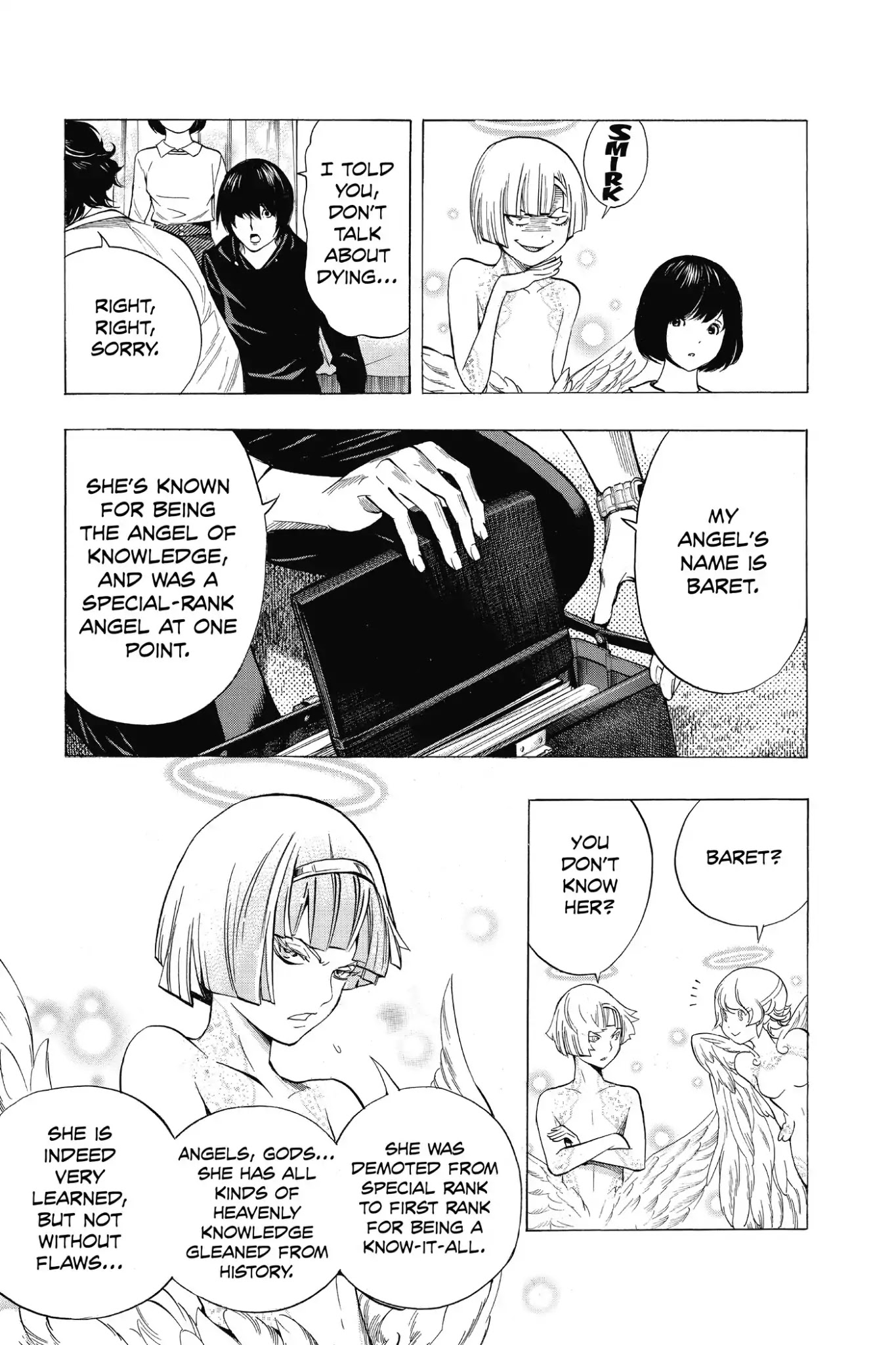 Platina End Chapter 7 page 42 - Chapter 7: Vol.3 #7: Death Sentence