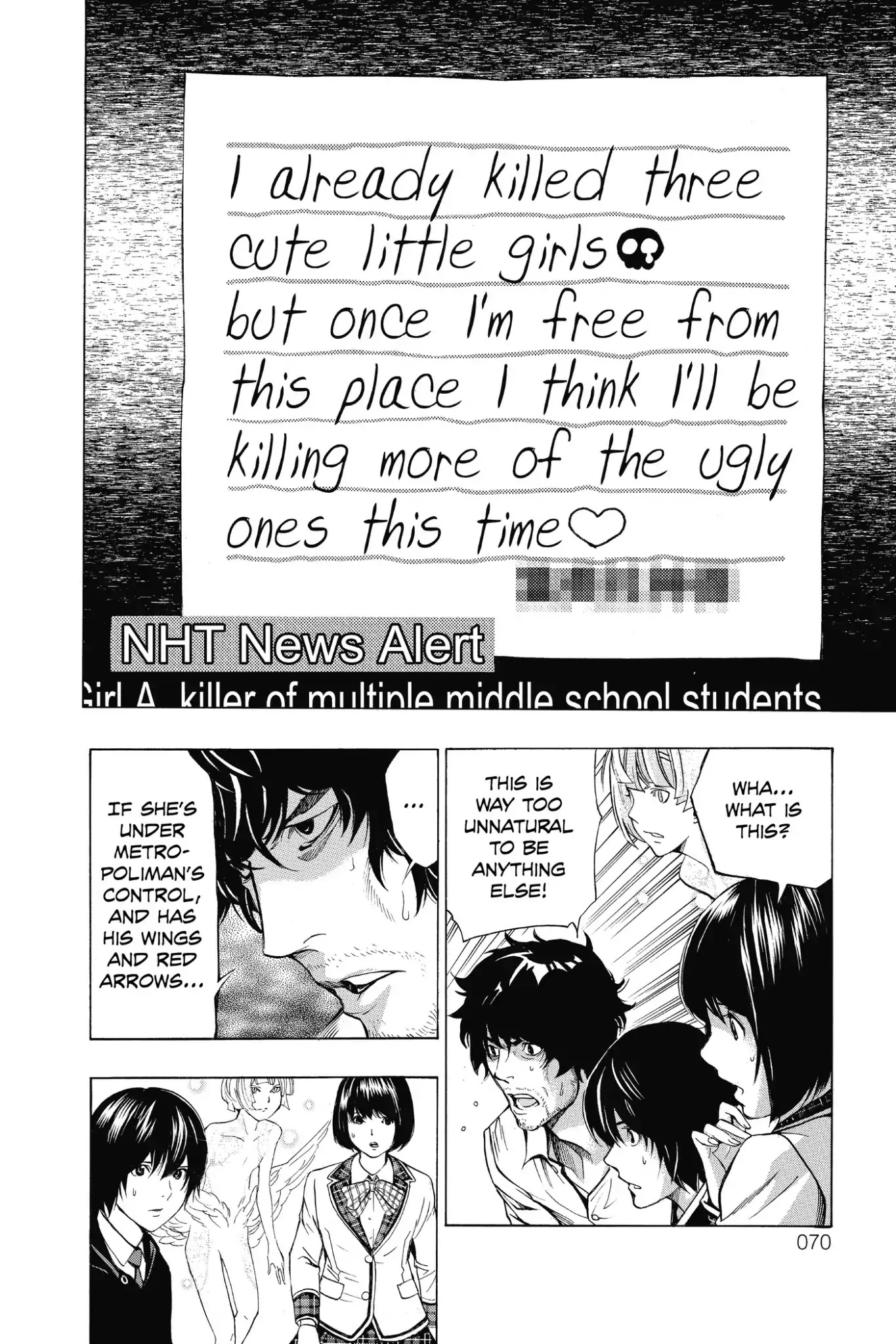 Platina End Chapter 7 page 70 - Chapter 7: Vol.3 #7: Death Sentence