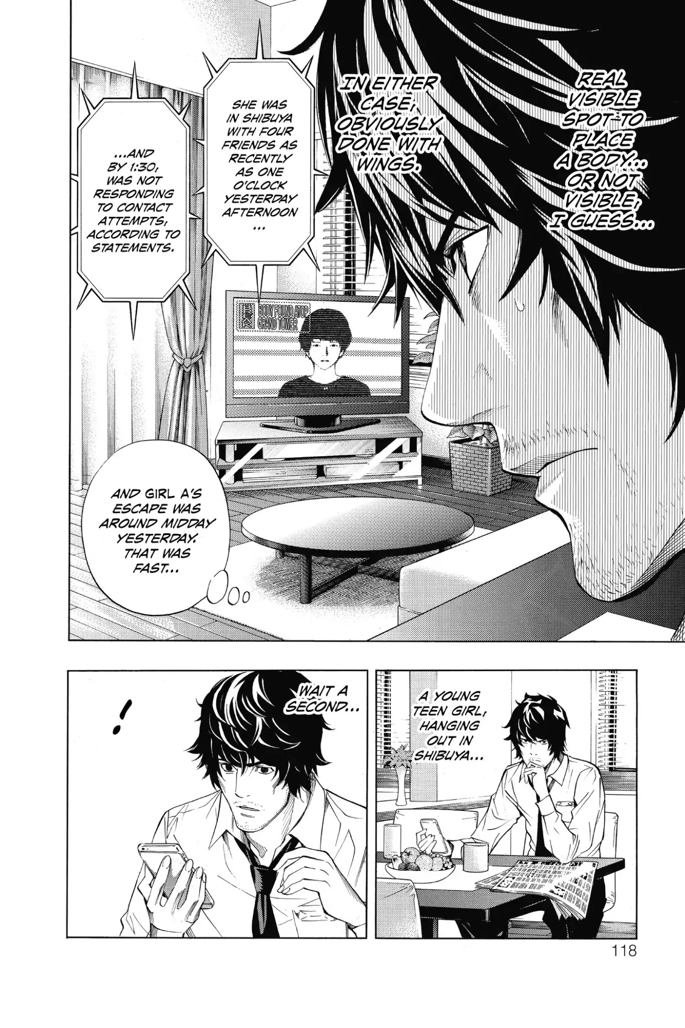 Platina End Chapter 8 page 44 - Chapter 8: Vol.3 #8: Two Painful Options