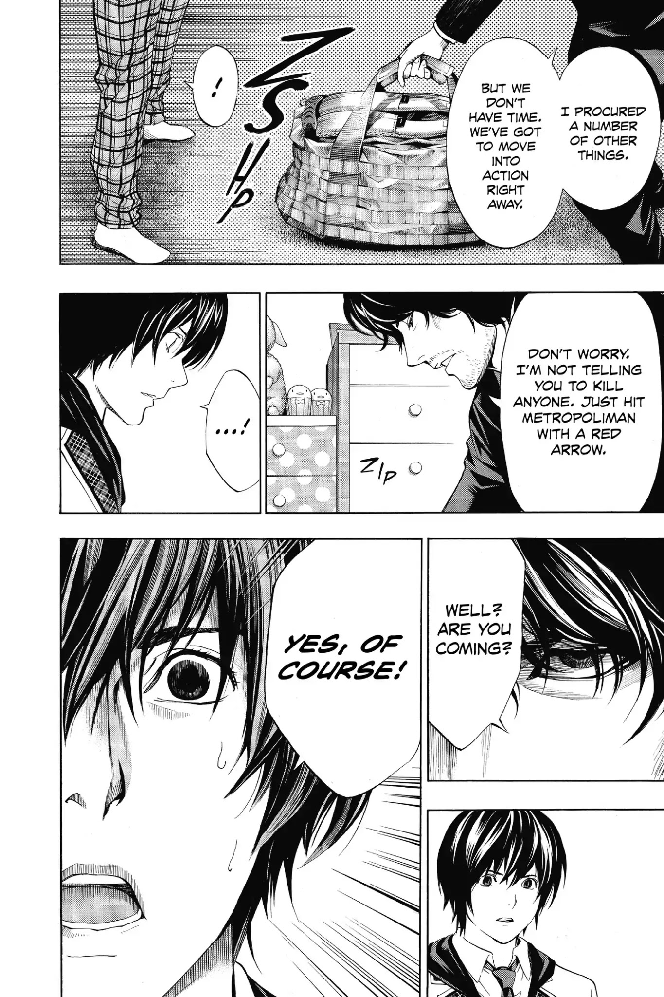 Platina End Chapter 8 page 57 - Chapter 8: Vol.3 #8: Two Painful Options