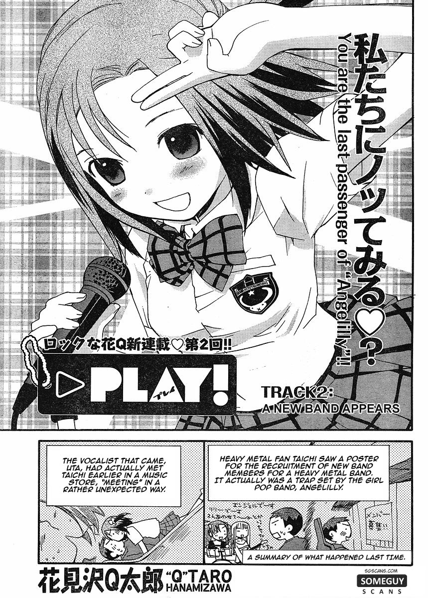 Play! Chapter 2 page 1 - Chapter 2: TRACK 2 - A New Band Appears