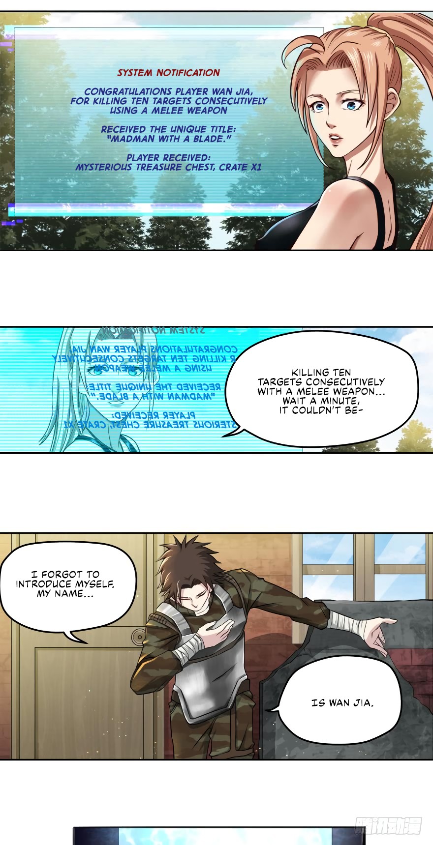 Player Reborn Chapter 11 page 3 - Chapter 11: Madman with the Blade (1)