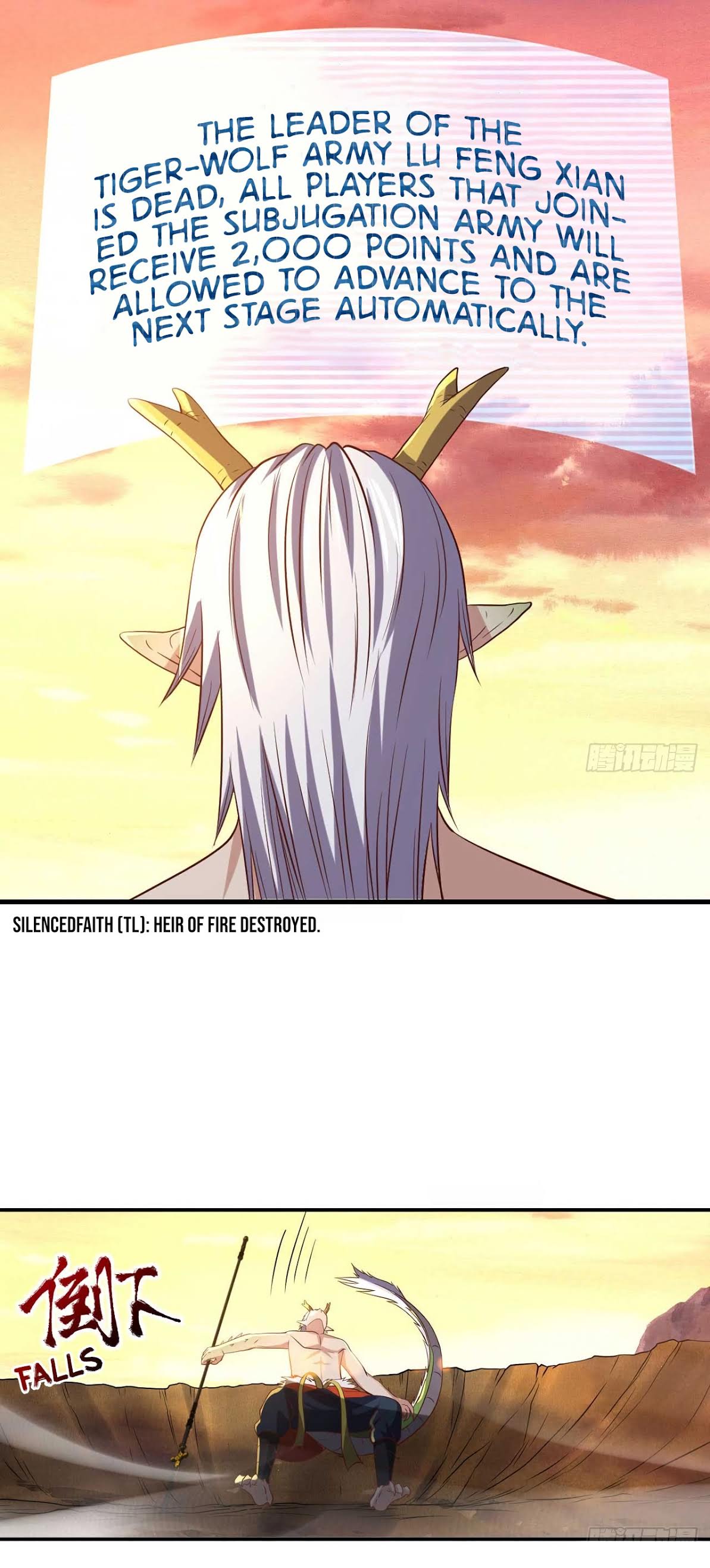Player Reborn Chapter 129 page 15 - Chapter 129: Dragon Azure Form