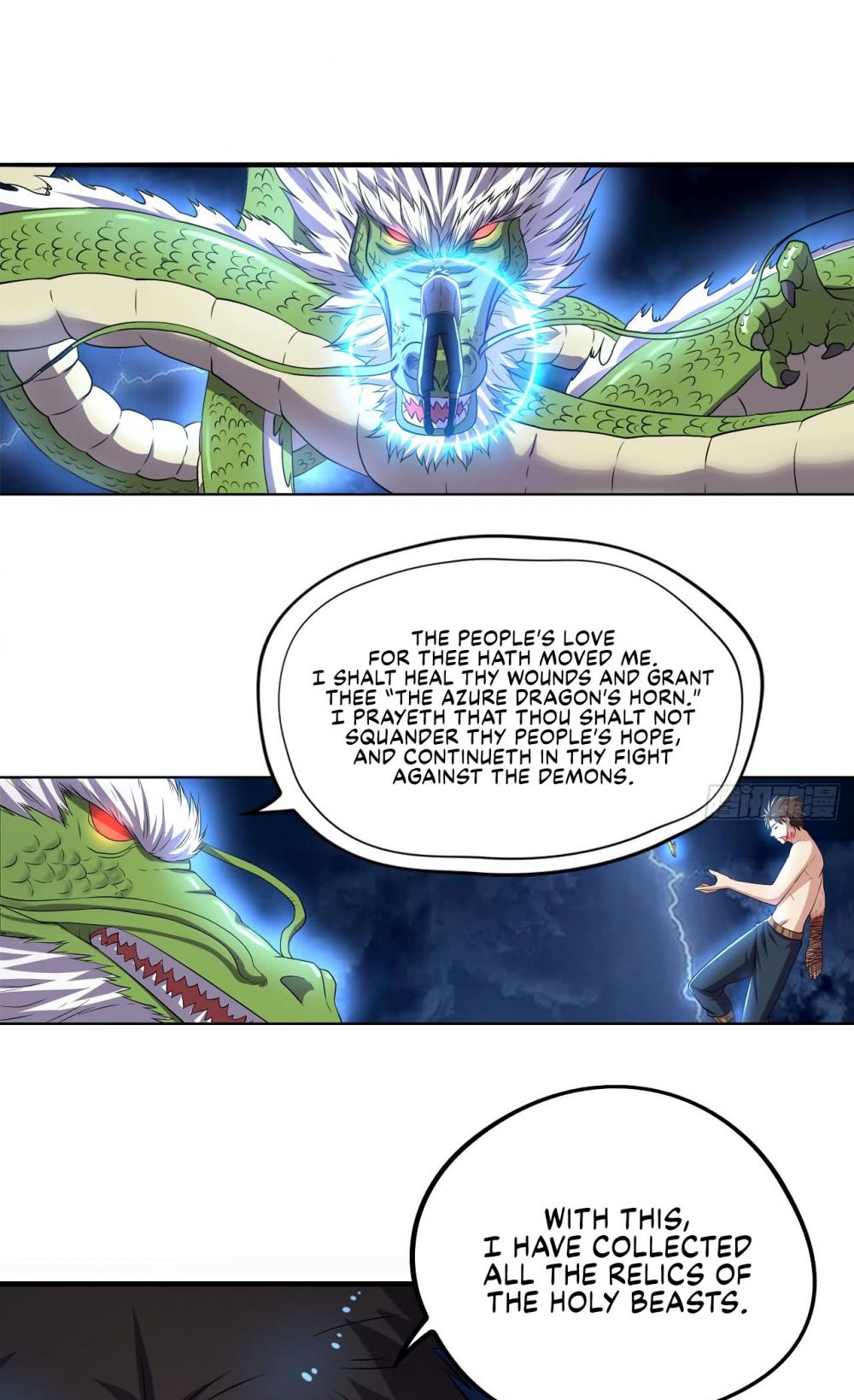 Player Reborn Chapter 129 page 2 - Chapter 129: Dragon Azure Form