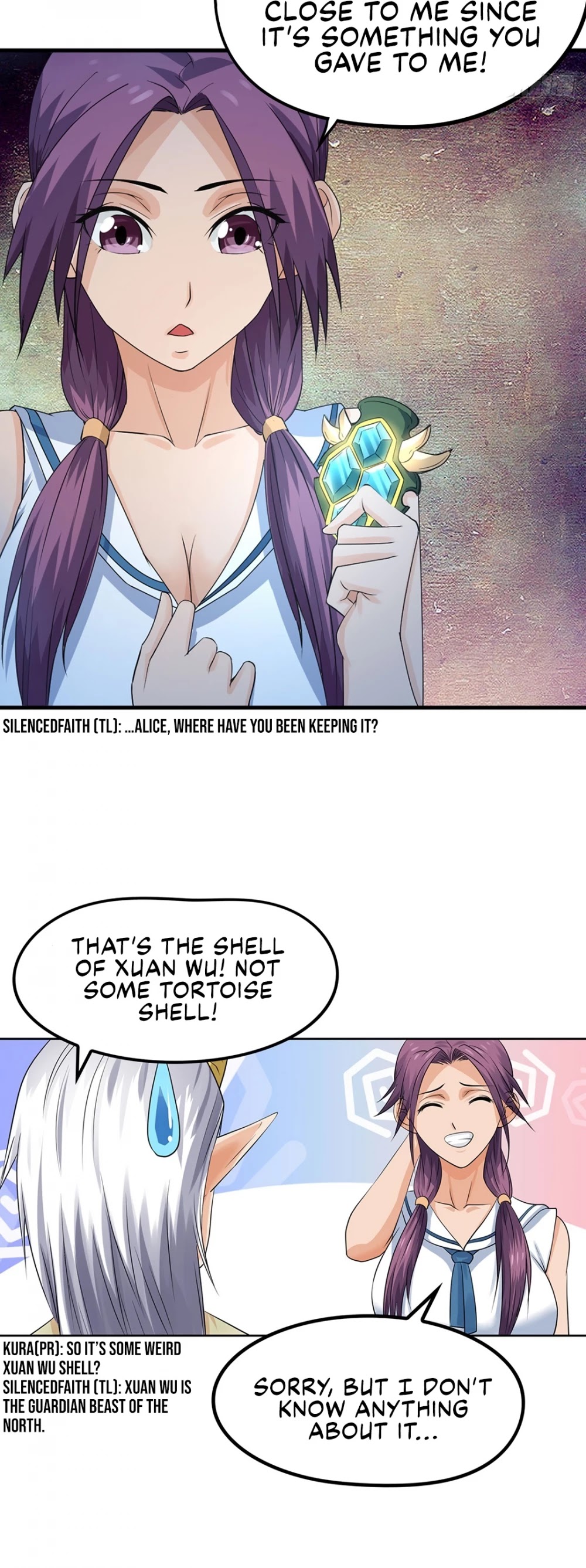 Player Reborn Chapter 187 page 16 - Chapter 187: Four Sacred Beasts Formation
