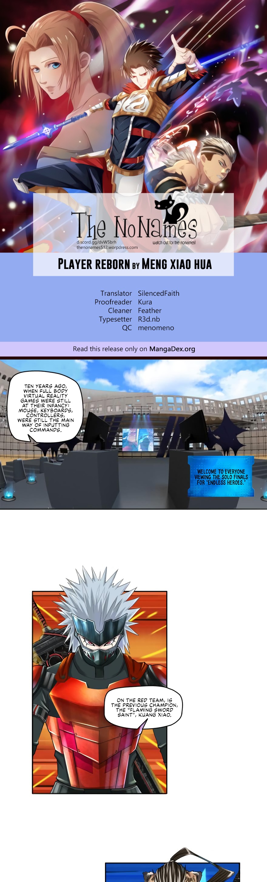 Player Reborn Chapter 19 page 1 - Chapter 19: To not Know Arrogance is to not Know Youth (1)