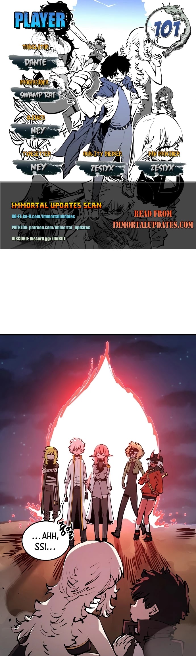 Player Chapter 101 page 1 - Chapter 101