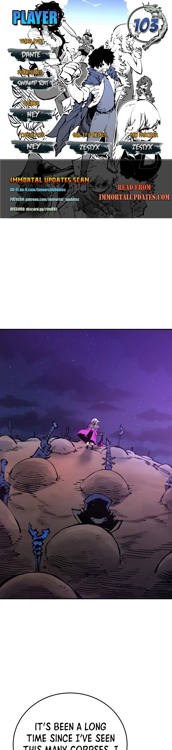Player Chapter 103 page 1 - Chapter 103