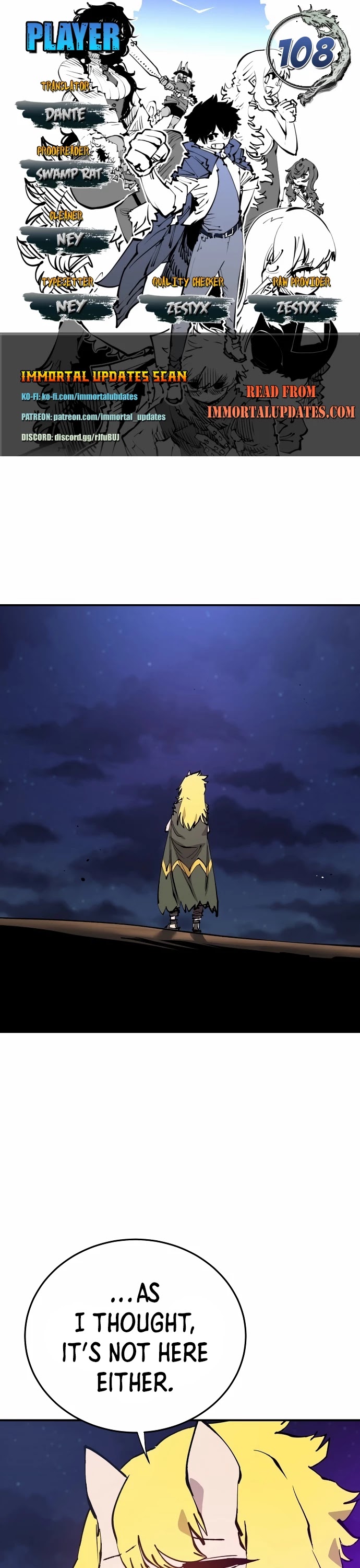 Player Chapter 108 page 1 - Chapter 108