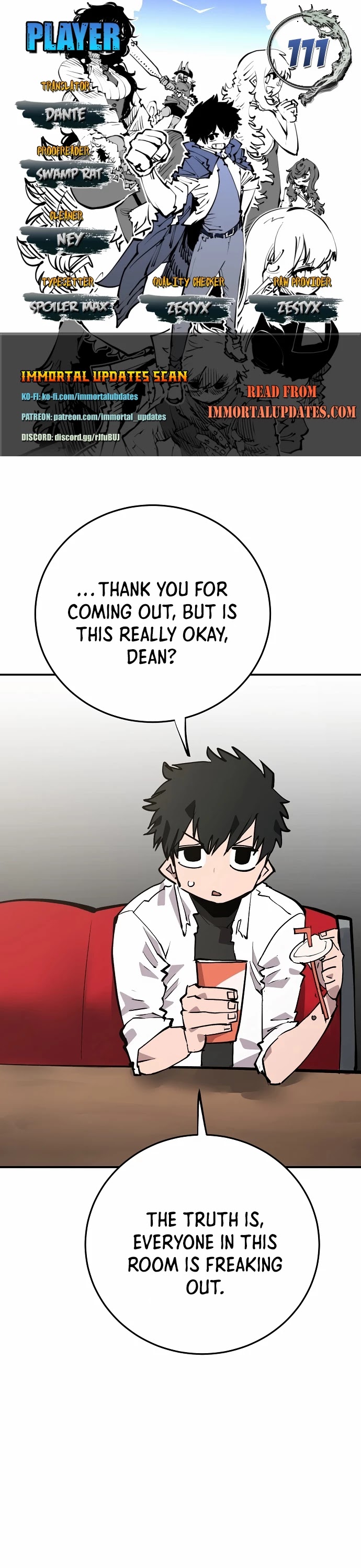 Player Chapter 111 page 1 - Chapter 111