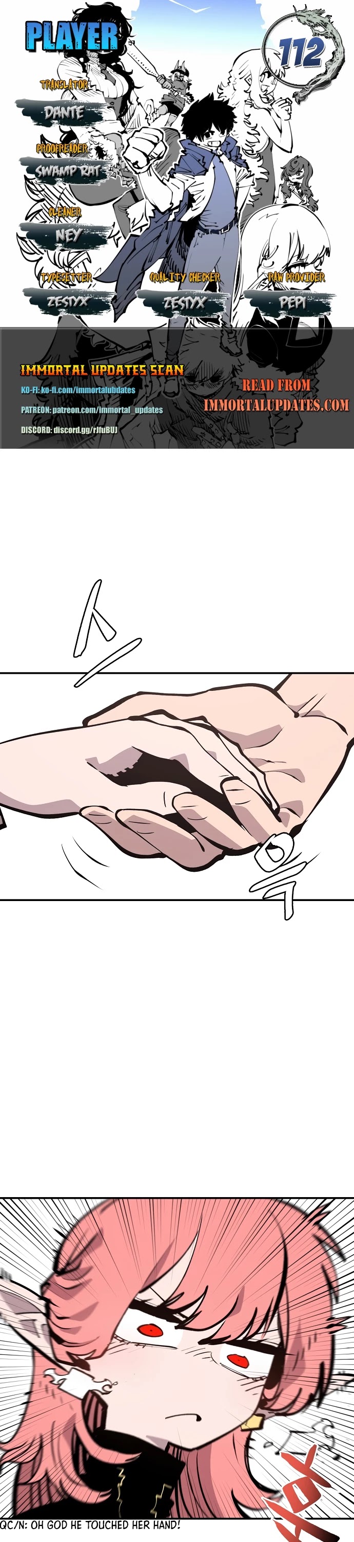 Player Chapter 112 page 1 - Chapter 112