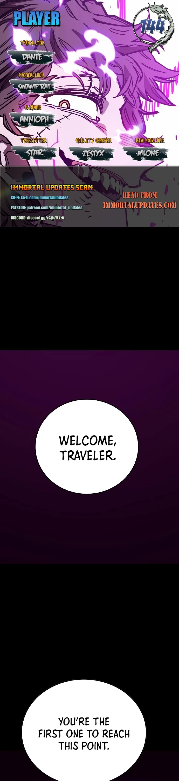 Player Chapter 144 page 1 - Chapter 144