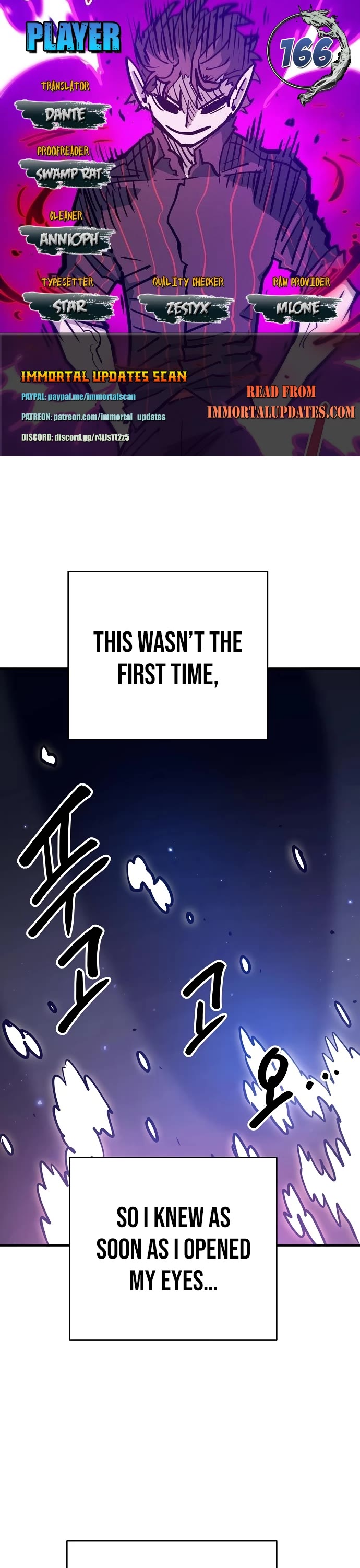 Player Chapter 166 page 1 - Chapter 166