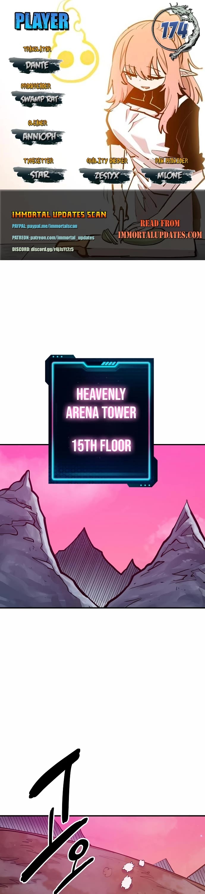 Player Chapter 174 page 1 - Chapter 174
