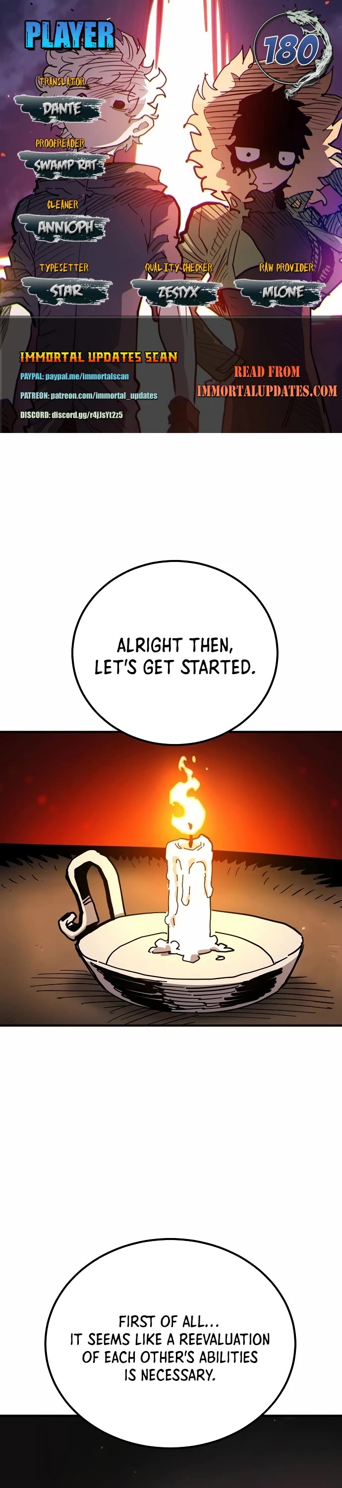 Player Chapter 180 page 1 - Chapter 180