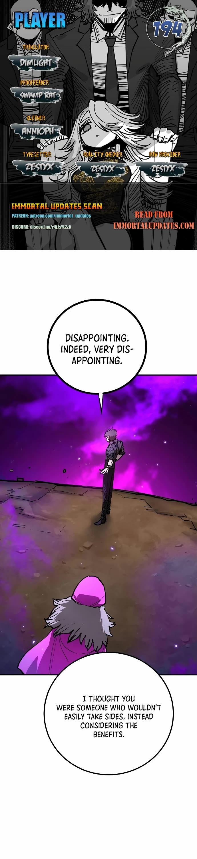 Player Chapter 194 page 1 - Chapter 194