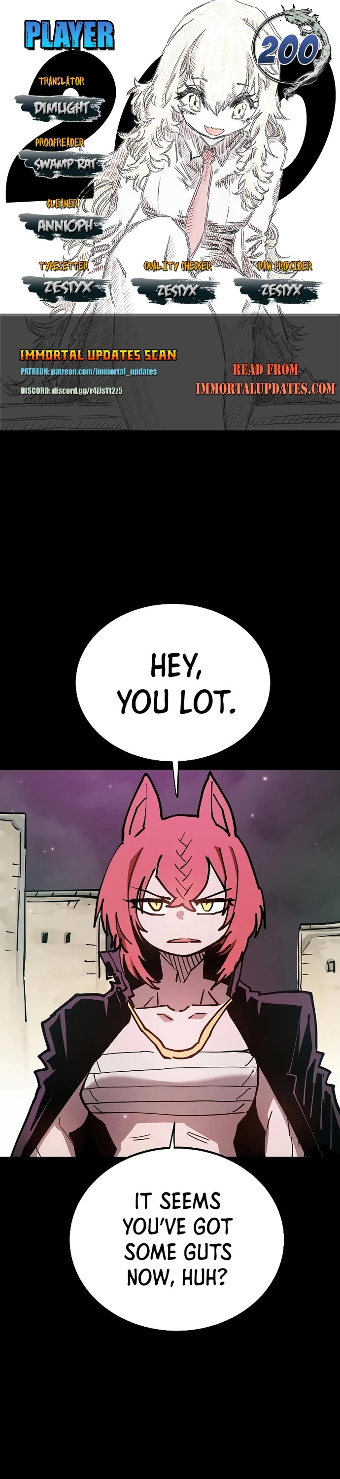 Player Chapter 200 page 1 - Chapter 200