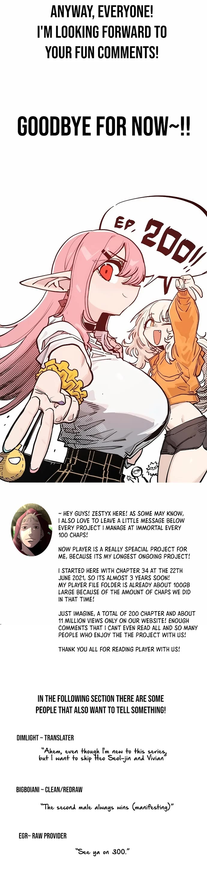 Player Chapter 200 page 63 - Chapter 200