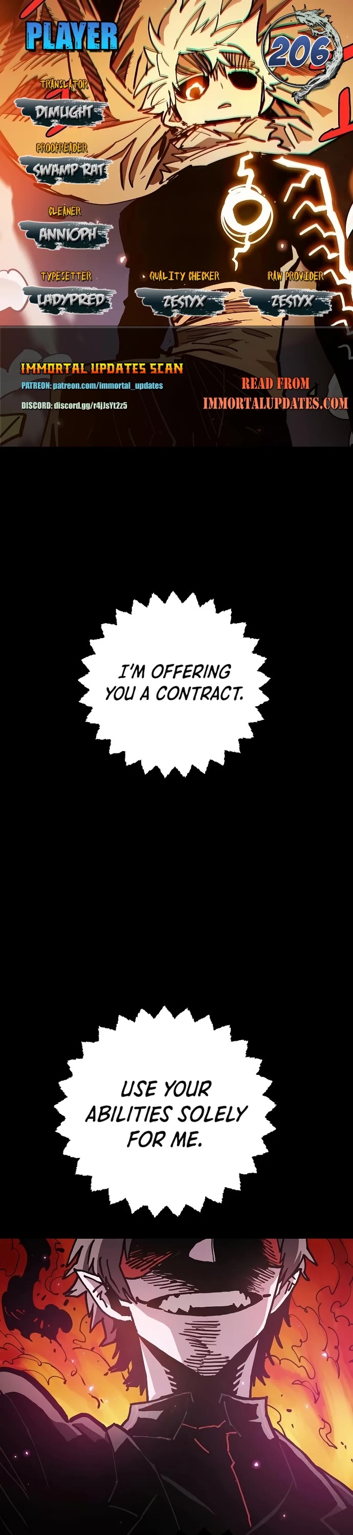 Player Chapter 206 page 1 - Chapter 206