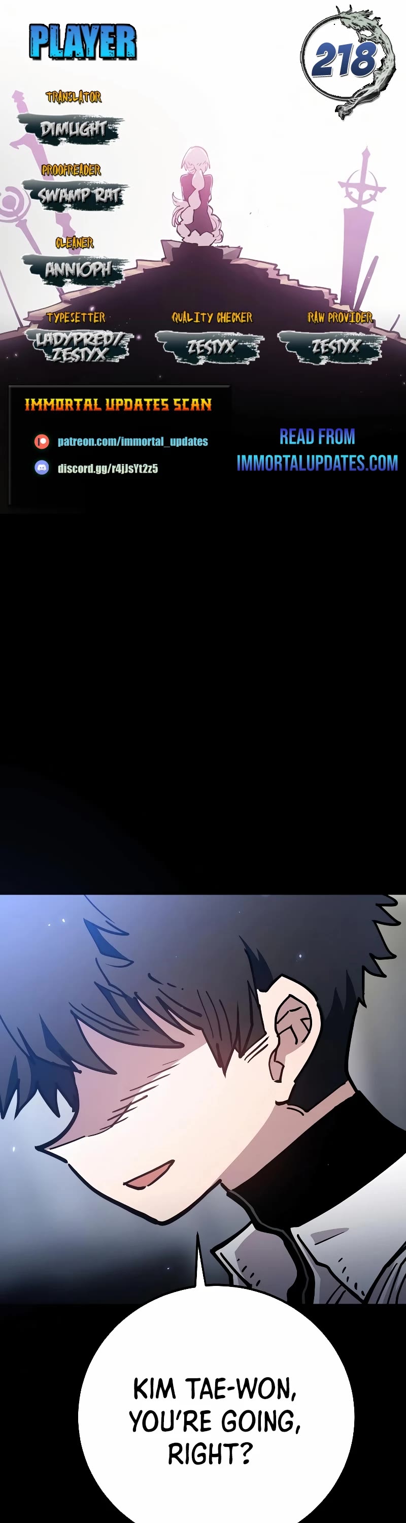 Player Chapter 218 page 1 - Chapter 218