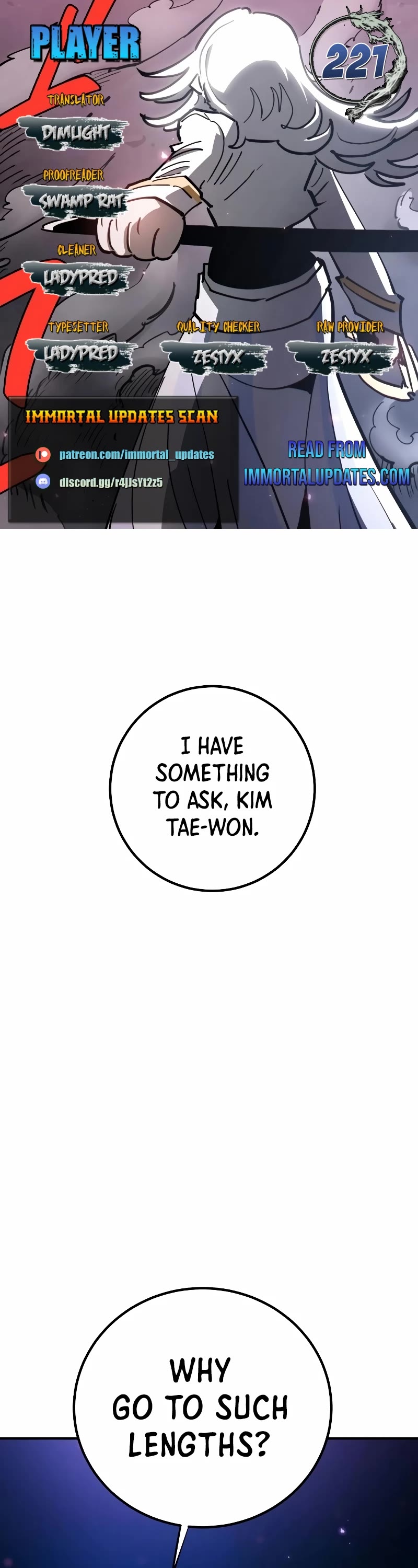 Player Chapter 221 page 1 - Chapter 221