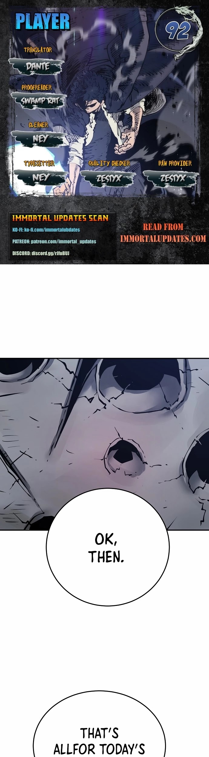 Player Chapter 92 page 1 - Chapter 92