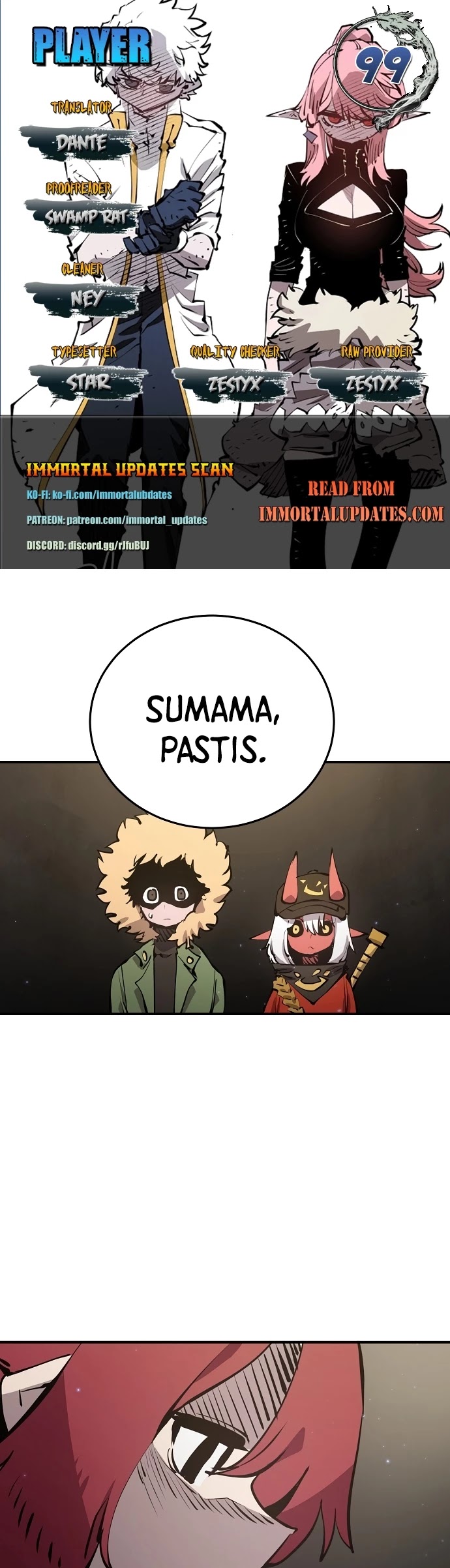Player Chapter 99 page 1 - Chapter 99