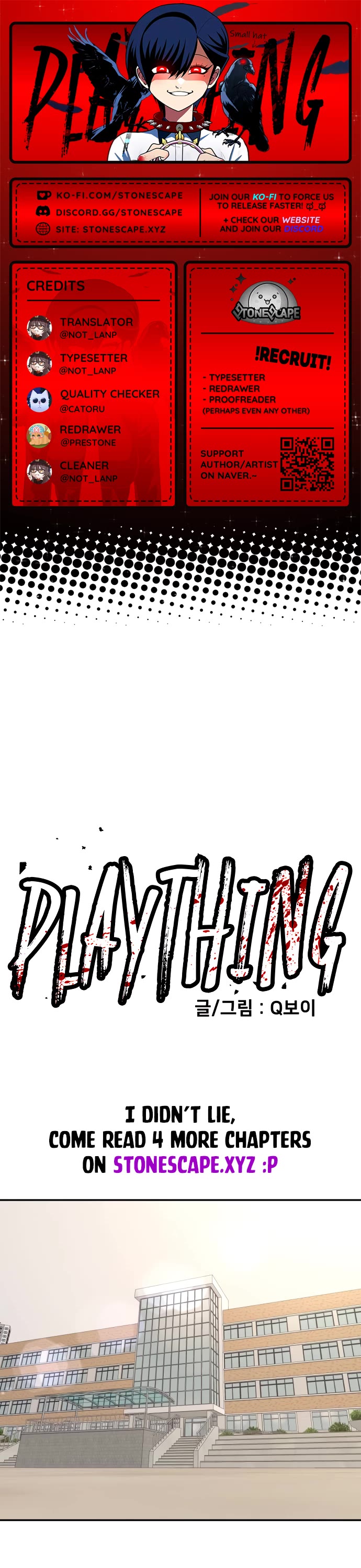 Plaything Chapter 19 page 1 - Chapter 19