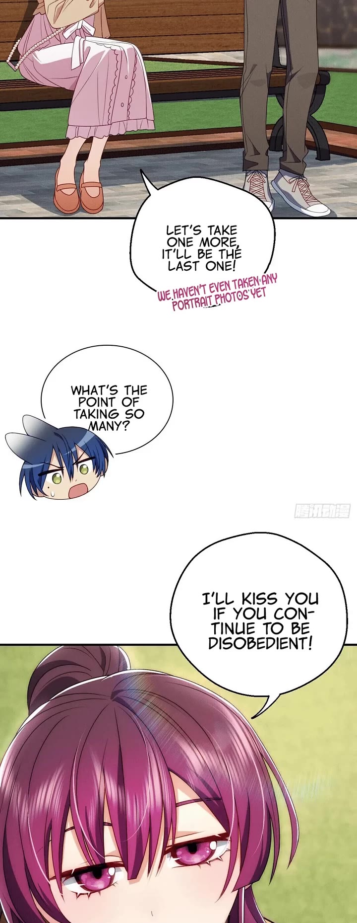 Please Behave, My Wife Chapter 15 page 24 - Chapter 15: If You Don't Listen, I'm Going To Kiss You