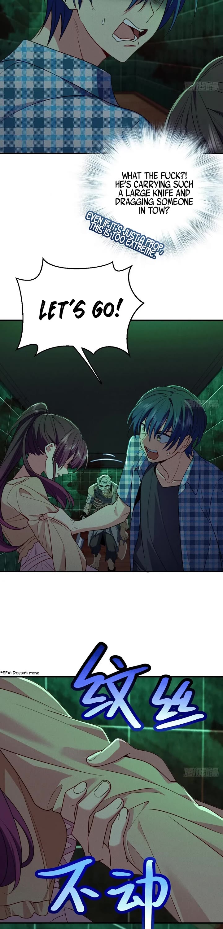 Please Behave, My Wife Chapter 17 page 2 - Chapter 17: As Long As You're Here, I Won't Be Afraid