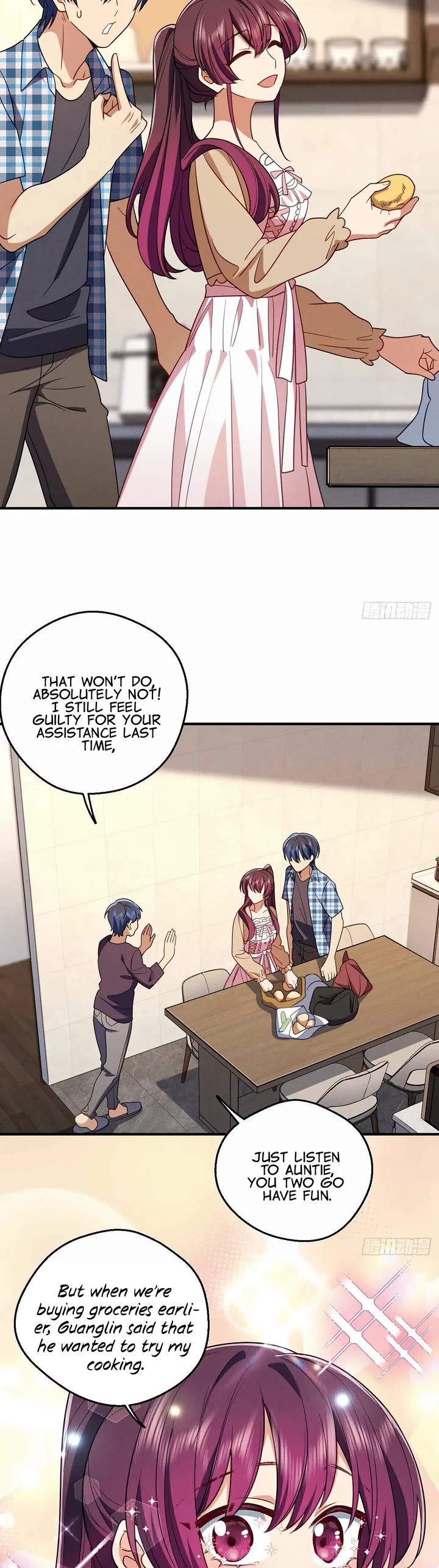 Please Behave, My Wife Chapter 22 page 4 - Chapter 22: Deity He Transforms Into a Chef
