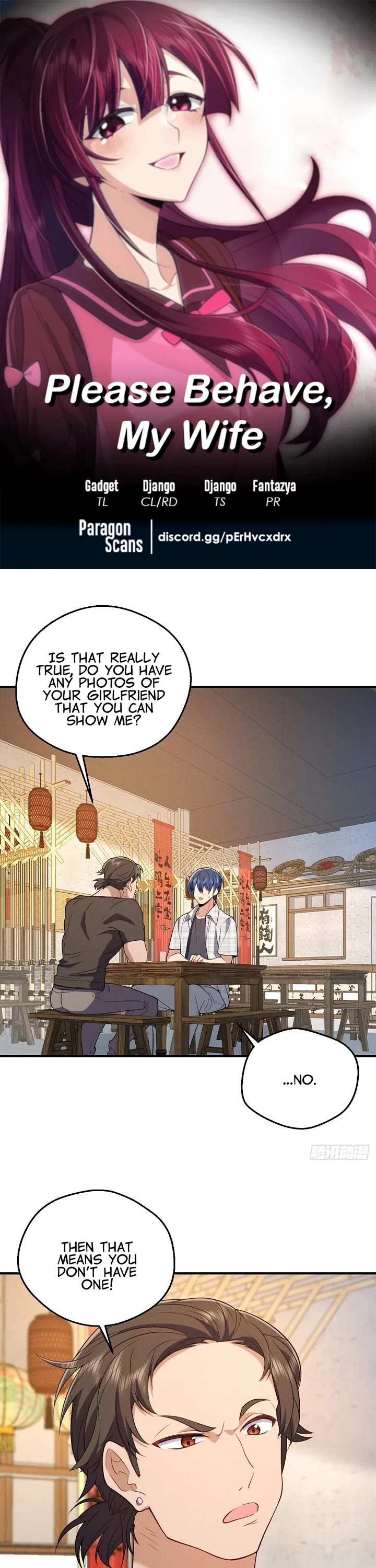 Please Behave, My Wife Chapter 28 page 1 - Chapter 28: So This Is Love, Huh