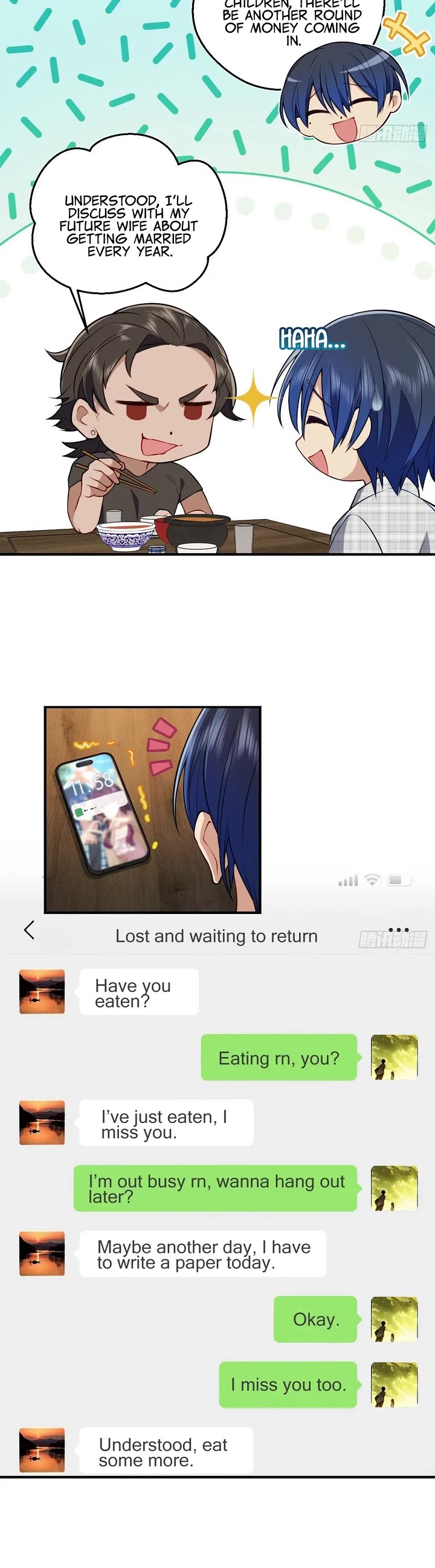 Please Behave, My Wife Chapter 28 page 4 - Chapter 28: So This Is Love, Huh
