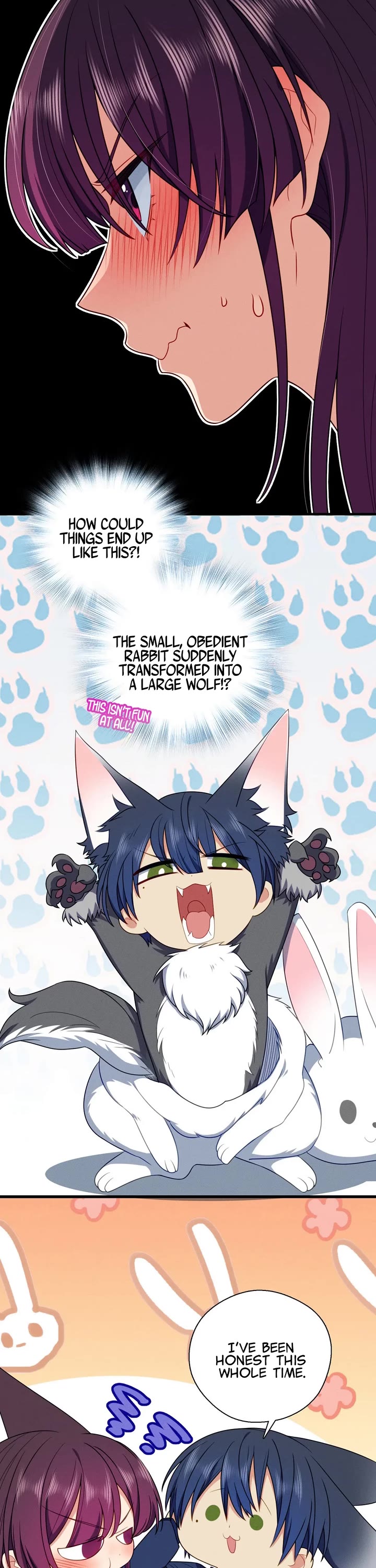 Please Behave, My Wife Chapter 38 page 7 - Chapter 38: The Small Rabbit Transforms Into A Large Wolf