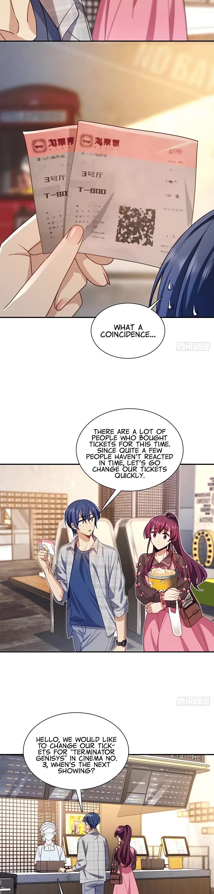 Please Behave, My Wife Chapter 4 page 16 - Chapter 4: The Movie Theatre is a Stressful Place