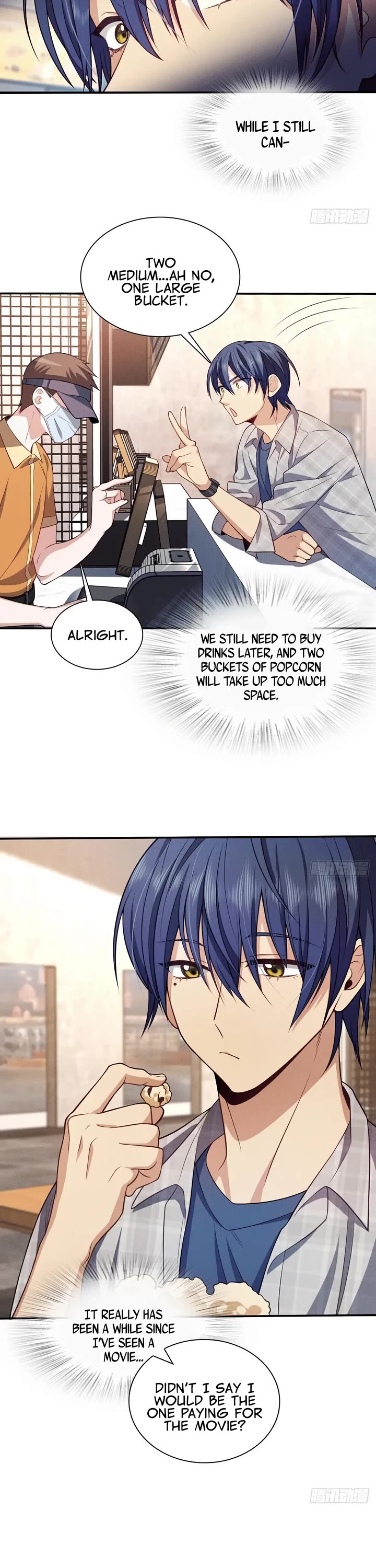 Please Behave, My Wife Chapter 4 page 2 - Chapter 4: The Movie Theatre is a Stressful Place