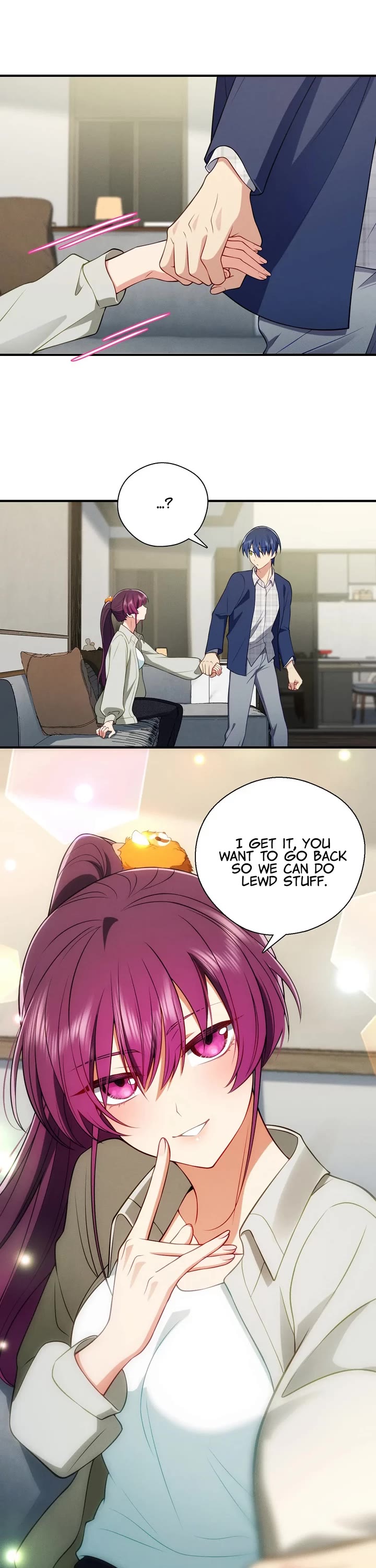 Please Behave, My Wife Chapter 40 page 2 - Chapter 40: So You Can Also Feel Embarrassed?