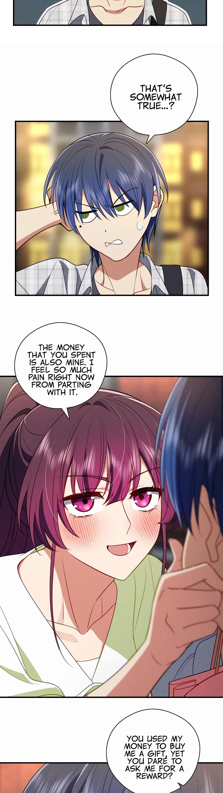 Please Behave, My Wife Chapter 49 page 28 - Chapter 49: You Still Want A Reward?